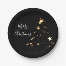 elegante moderne frohe Weihnachtsgolden-Sterne