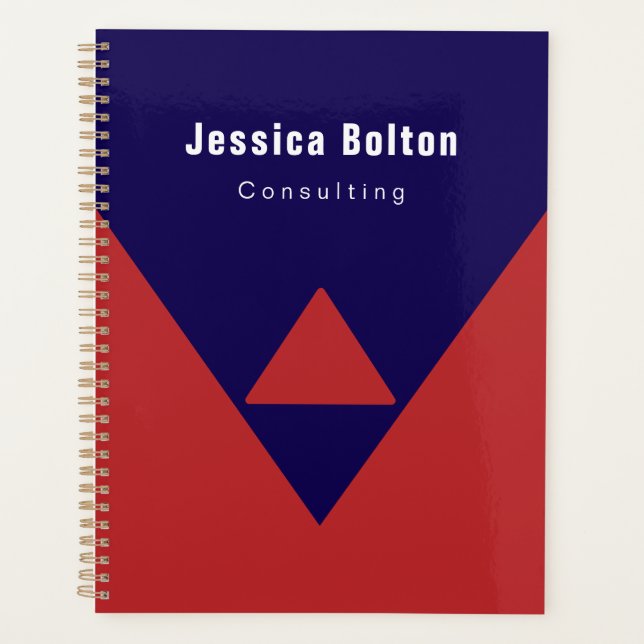 Elegante, moderne Führungskraft Planer (Vorderseite)