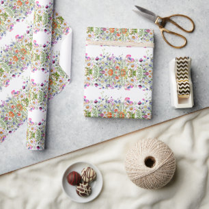 Elegante moderne Gänseblümchen-Blume Geschenkpapier
