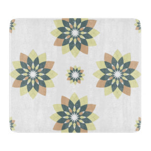 Elegante moderne geometrische Sternenbursts Schneidebrett