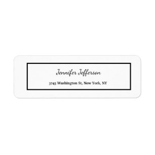 Elegante moderne Handschrift Schlicht Beruflich