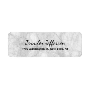 Elegante moderne Handschrift Schlicht Grau