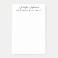 Elegante moderne Handschrift schlicht professionel