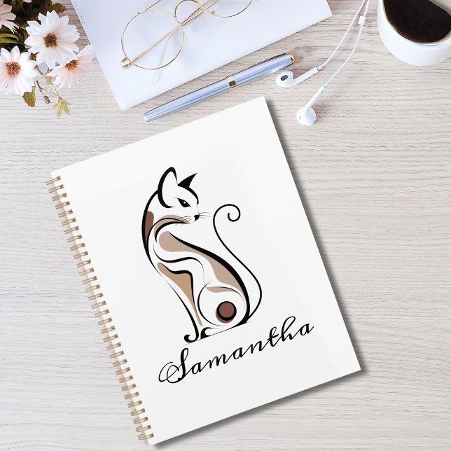 Elegante moderne Kitty Cat, Cat Mama, Abstrakte Cu Planer (Von Creator hochgeladen)