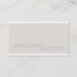 Elegante Moderne kreative Berufliche Kunst Visitenkarte