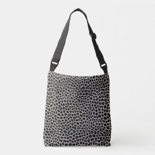 Elegante, moderne Luxus-Kollektion Weißer Leopard Tragetaschen Mit Langen Trägern
