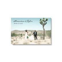 Elegante Moderne Minimalistische Hochzeitsstiftung