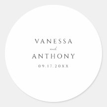 Elegante Moderne Minimalistische Schwarz-Weiß-Hoch