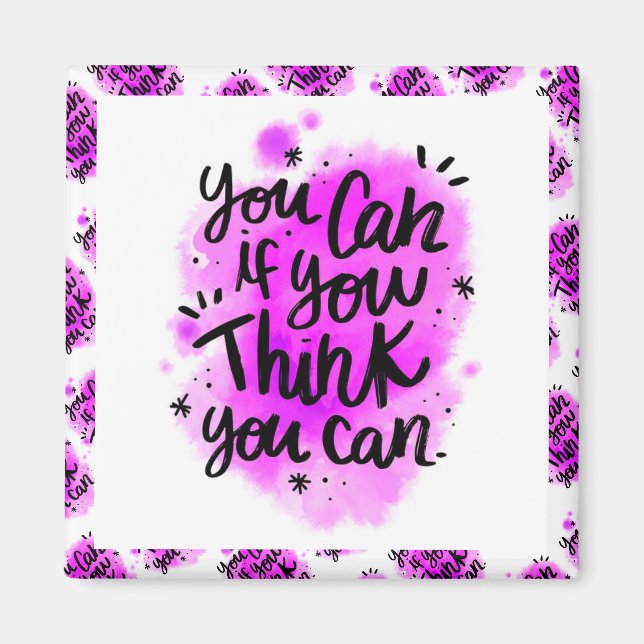 Elegante moderne Motivation Beste populäre Botscha Magnet (Vorne)