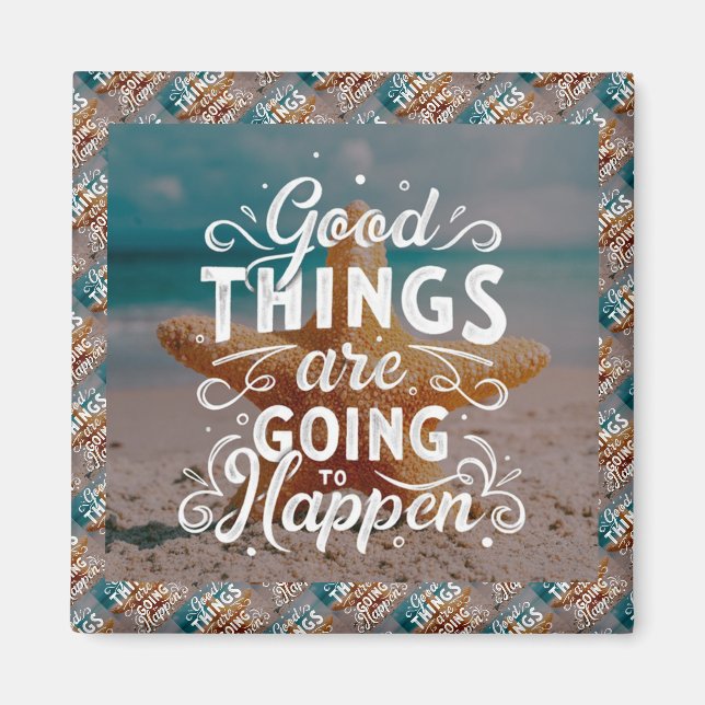 Elegante moderne Motivation Beste populäre Botscha Magnet (Vorne)