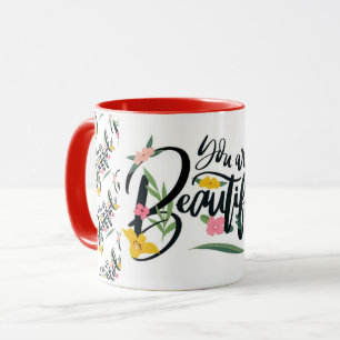 Elegante moderne Motivation Beste populäre Botscha Tasse
