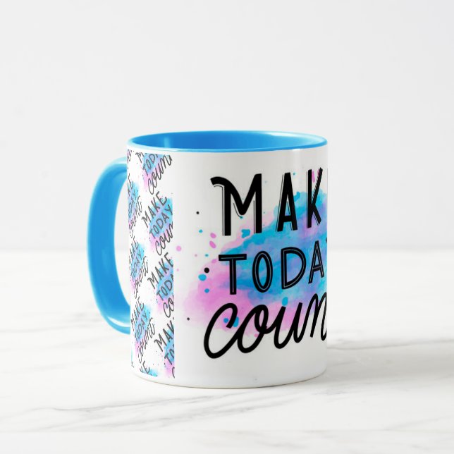 Elegante moderne Motivation Beste populäre Botscha Tasse (Vorderseite Links)