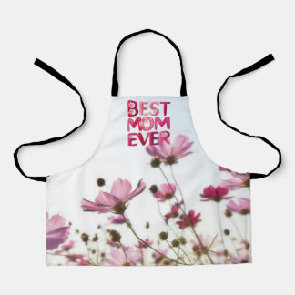 Elegante Moderne Mutter die beste Mama je rosa Blü Schürze