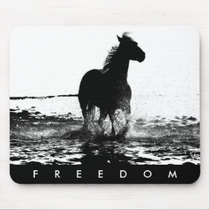 Elegante Moderne Pop Reiten Mousepad