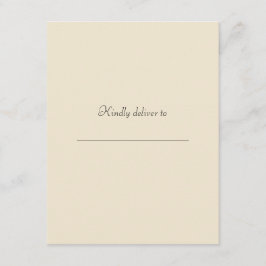 Elegante moderne Qr-Code-Umschließungskarte für Fo Begleitkarte