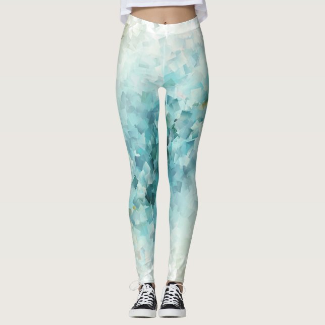 Elegante moderne Retro-Leggins Leggings (Vorderseite)