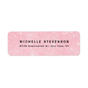 Elegante Moderne rosa Feminine Minimalistisch Pers