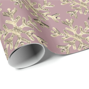 Elegante moderne rosa geschenkpapier