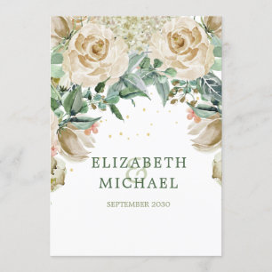 Elegante moderne Rose Jüdische Hochzeit Chuppah Einladung