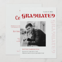 Elegante moderne rote, schwarze und graue Schrifta