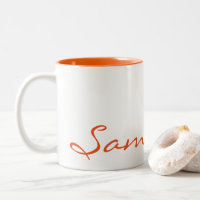 elegante, moderne schicke, trendige Monogramm-Oran