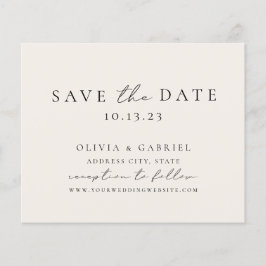 Elegante, moderne Schrift für Elfenbeintypografie