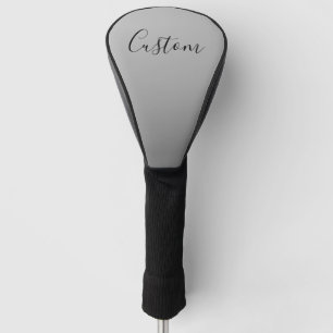 Elegante moderne Skripterstellung für bearbeitbare Golf Headcover