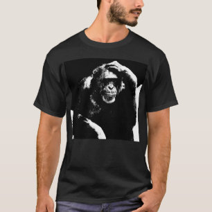 Elegante moderne Thinking Ape Pop Art Template T-Shirt