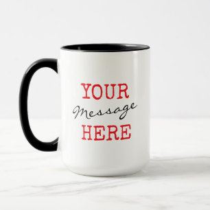 Elegante moderne Typografie kreiert Ihren eigenen Tasse