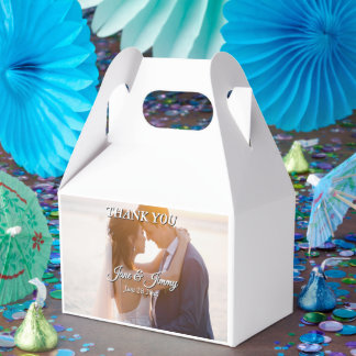 Elegante, moderne und perfekte Einladung zur Hochz Geschenkschachtel