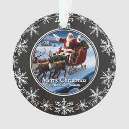 Elegante Moderne Vintage Weihnachten Ornament