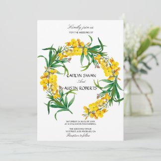 Elegante Moderne Wasserfarben Einladung