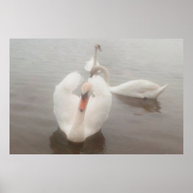 Elegante Moderne Wasserfarben Kunst, Dichtung und  Poster (Vorne)