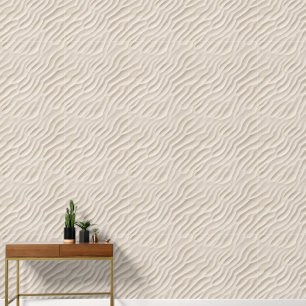 Elegante moderne weiße Sandtextur Tapete