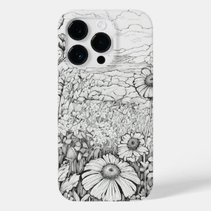 Elegante moderne Wildblumen leere Case-Mate Case-Mate iPhone 14 Pro Hülle