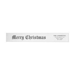 Elegante moderne Zeitung frohe Weihnachten