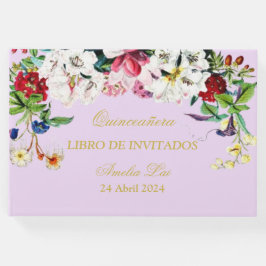 Elegante <moderno Minimalista Gästebuch