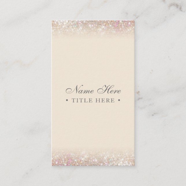 Elegante modische visitenkarte (Vorderseite)