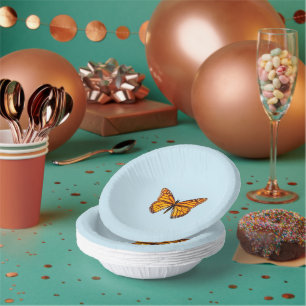Elegante Monarch-Schmetterlings-Party Pappteller