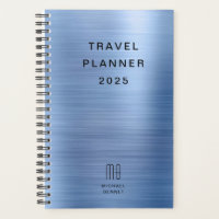 Elegante Monogram Imitate Gold Travel