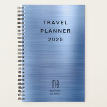 Elegante Monogram Imitate Gold Travel