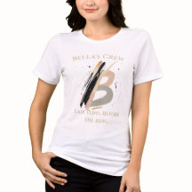 Elegante Monogram - Letter B Abstrakt Bachelorette