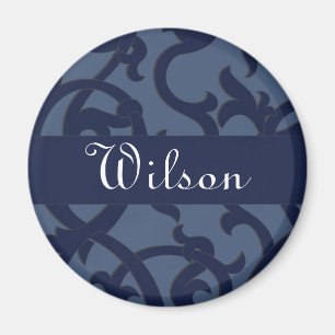 Elegante Monogram-Magnete Magnet