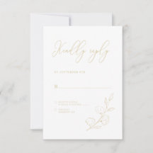 Elegante Monogram Minimalistisch Classic Floral We