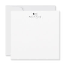 Elegante Monogram Typografie