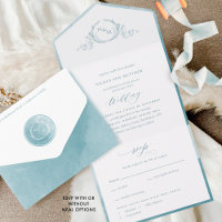 Elegante Monogramm-Hochzeit mit Meerglas