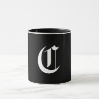 Elegante Monogramm-Vorlage