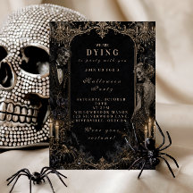 Elegante Monster-Maskerade Halloween-Party