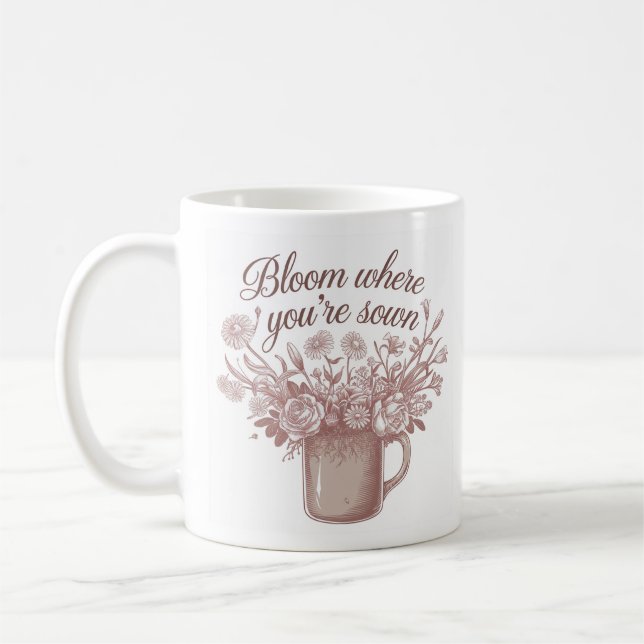 Elegante Motivierend Tasse (Links)