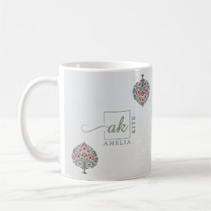 Elegante Mughal-Blumen-Hochzeitsgeschenk-Kaffeetas Kaffeetasse